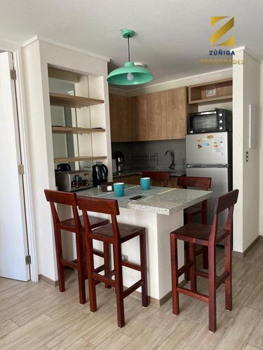 ARRIENDO DEPARTAMENTO AMOBLADO, METRO LOS HÉROES, SANTIAGO. - 1