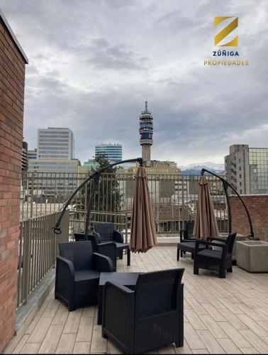 ARRIENDO DEPARTAMENTO AMOBLADO, METRO LOS HÉROES, SANTIAGO. - 8