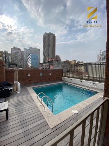 ARRIENDO DEPARTAMENTO AMOBLADO, METRO LOS HÉROES, SANTIAGO. - 10